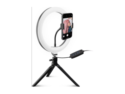 Telefona statīvs SBS Tripod 20cm LED Ring Light