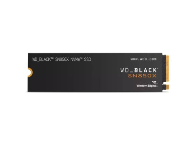SSD POWERED BY SANDISK  Black SN850X HeatSink 4TB M.2 2280 PCIe Gen4 x4 NVMe, Read/Write: 7300/6600 MBps, IOPS 1200K/1100K, TBW: 2400 WDS400T2XHE-00BCA0
