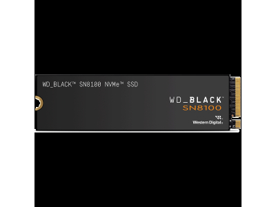 SSD POWERED BY SANDISK  Black SN8100 2TB M.2 2280 PCIe Gen5 x4 NVMe WDS200T1X0M-00CMT0