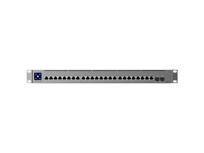 Ubiquiti Layer 3 Etherlighting USW-Pro-XG-24-PoE-EU (16) 10 GbE, (8) 2.5 GbE, and (2) 25G SFP28 ports USW-PRO-XG-24-POE-EU