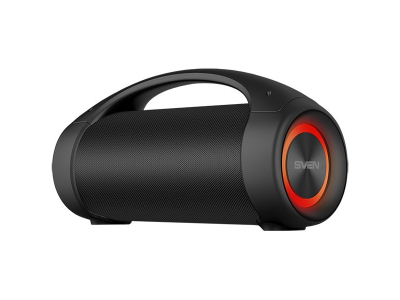 SVEN PS-370 2x20W; TWS; FM radio; AUX; USB/SD-card support;Waterproof (IPx5); Lighting SV-020408