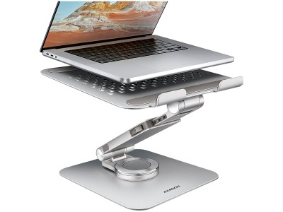 AXAGON STND-LR ALU HQ ROTATING massive stand for 10''-16'' laptops, many adjustable angles STND-LR