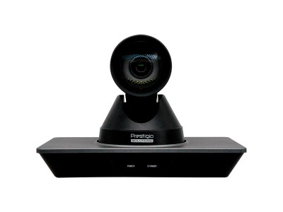 Prestigio Solutions Video Conferencing 4K PTZ Camera: 4K, 8.5MP, No mic, Connection via HDMI 2.0, USB 3.0 or RJ45 PVCCU8N001