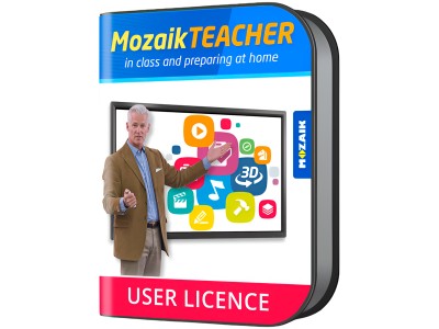 Mozaik TEACHER license for all platform, for one teacher, 1 year PT-1Y