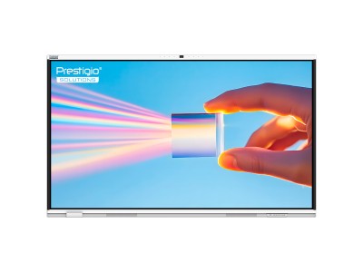 PRESTIGIO SOLUTIONS Multiboard 65'' Prism, Android 14, Google EDLA, AI Camera, 8/128GB, 50TP PSMB018R650