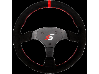 SIMAGIC Round-Shaped Steering Wheel Rim 330mm without HUB, suede, S402 P-330R(SUEDE)