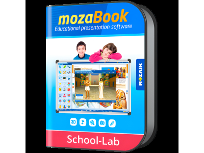 mozaBook SCHOOL-LAB - one chosen language / one device / 1 Year MS-1Y