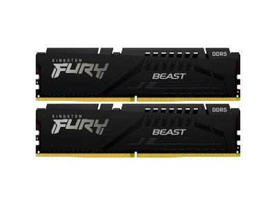Kingston 32GB 6000MT/s DDR5 CL30 DIMM (Kit of 2) FURY Beast Black EXPO KF560C30BBEK2-32