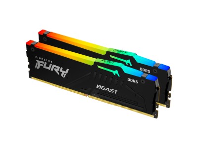 Kingston 32GB 6000MT/s DDR5 CL30 DIMM (Kit of 2) FURY Beast RGB EXPO KF560C30BBEAK2-32