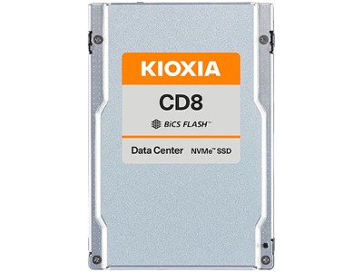 SSD Kioxia (U.2 15MM, 3.84TB, Pcle Gen4 1x4, BiCS FLASH TLC, CD8-R SIE) KCD8XRUG3T84