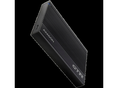 AXAGON EE25-GTR USB-C 3.2 Gen 2 - SATA 6G, 2.5'' External RIBBED box BLACK EE25-GTR
