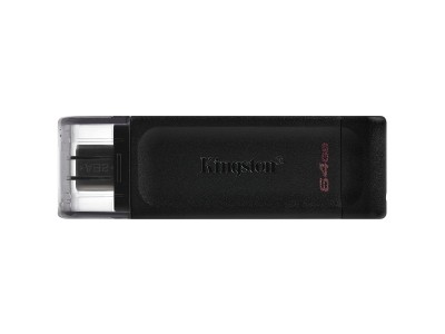 Kingston 64GB USB-C 3.2 Gen 1 DataTraveler 70 DT70/64GB