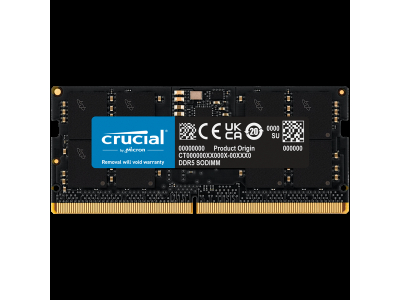 Crucial 32GB DDR5-5600 SODIMM CL46 (16Gbit) Tray CT32G56C46S5T