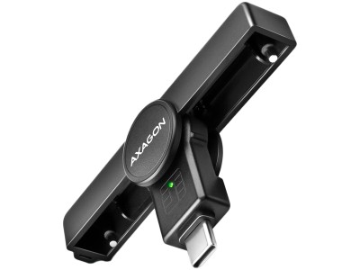 Foldable pocket USB-C contact Smart / ID card reader. CRE-SMPC