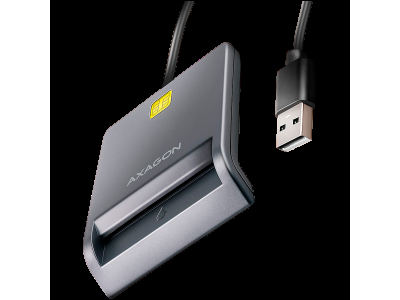 AXAGON CRE-SM3T USB Smart card FlatReader CRE-SM3T