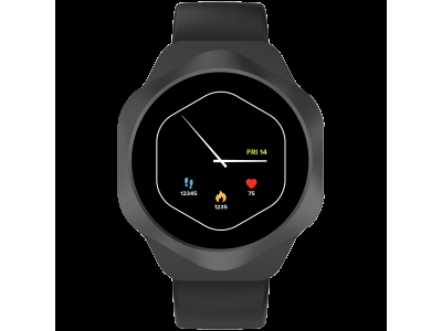 CANYON Smart Watch Hexagon 88 BT-CALL Black CNS-SW88BB