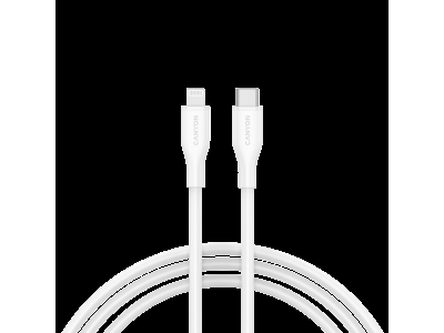 CANYON cable CLNM60 C-L 60W MFI 1m Silicon White CNS-CLNM60SC10W