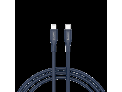 CANYON cable CLNM60 C-L 60W MFI 1m Silicon Blue CNS-CLNM60SC10DB