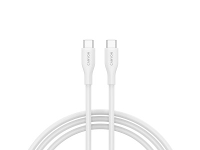 CANYON cable CC60SC10 C-C 60W 1m Silicon White CNS-CC60SC10W