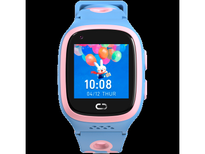 Canyon Kids Watch ZEFIR KW-49 E-SIM 4G GPS WiFi Video Music Games English learning, Pink&Blue CNE-KW49PB