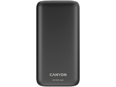 CANYON power bank PB-301 LED 30000 mAh PD 20W QC 3.0 Black CNE-CPB301B