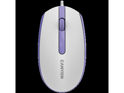 CANYON mouse M-10 Wired White Lavender CNE-CMS10WL