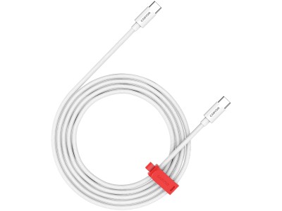 CANYON cable CC60AB C-C 60W Braided 1.2m White CND-CC60AB12W