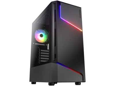COUGAR MX360 RGB PC Case, Mid Tower, Black CGR-5CC6G-RGB