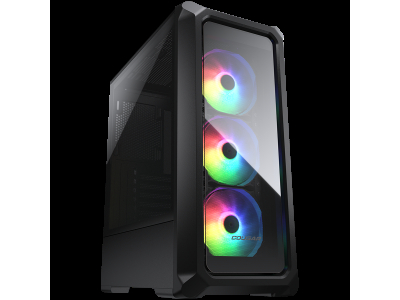 COUGAR Archon 2 RGB PC Case, Mid Tower, Black CGR-5CC5B-G-RGB