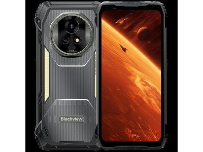 Blackview XPLORE 2 Rugged Phone 6.73 inch AMOLED 3200x1440 120Hz 12/256Gb MT 8300 Octa-Core 3.35GHz 50MP Front 50+20MP Rear Cam Night Vision 457LUM light TUV Low Blue Light Cert UL94 HB WiFi6E -20 to+60  20000mAh MIL-STD-810H Black BVXPLORE2_BK12_EU