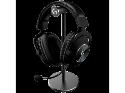 LOGITECH G PRO X Gaming Headset - BLACK - USB + Stand - EMEA-914 991-000358