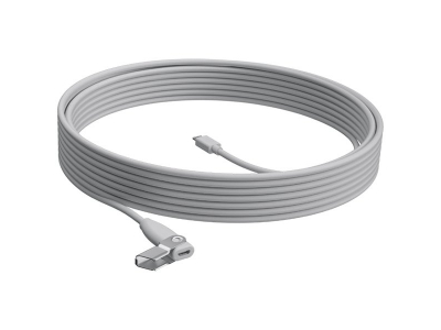 LOGITECH EXTENTION CABLE for Rally Mic Pod WHITE 10M - WW 952-000047
