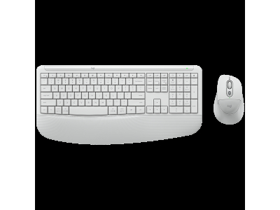 LOGITECH Signature Comfort Plus MK880 Wireless Combo - OFF-WHITE - US INT'L - BT - INTNL - 973 920-014033