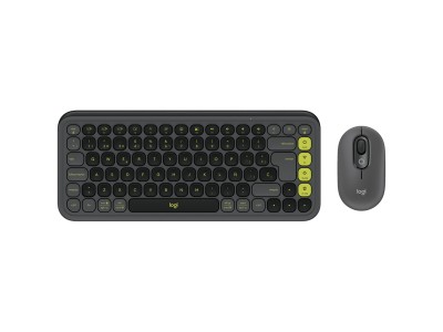 LOGITECH POP ICON COMBO - GRAPHITE - US INT'L - BT  - INTNL-973 920-013140