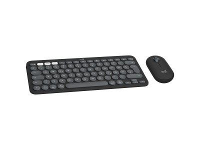 LOGITECH Pebble 2 for MAC Bluetooth Keyboard Combo - TONAL GRAPHITE - US INT'L 920-012244