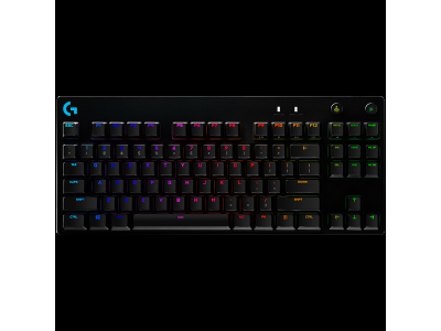 LOGITECH G PRO X TKL LIGHTSPEED Mechanical Gaming Keyboard - BLACK - US INT'L - TACTILE 920-012136