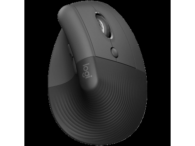 LOGITECH Lift Bluetooth Vertical Ergonomic Mouse - GRAPHITE/BLACK 910-006473