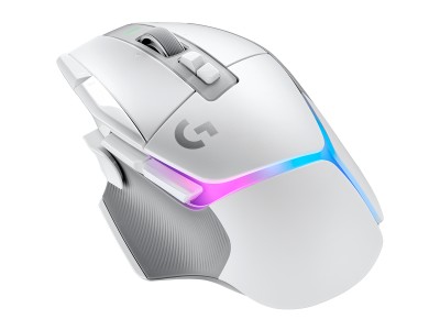 LOGITECH G502 X PLUS LIGHTSPEED RGB Wireless Gaming Mouse - WHITE/PREMIUM - EER2 910-006171