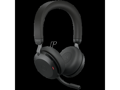 JABRA EVOLVE2 75, Link380c MS Stereo Black, EVOLVE2 75 headset Black MS, Link 380 BT adapter USB-C MS,1.2m USB-C to USB-C cable, carry pouch, warranty and warning (safety leaflets) 27599-999-899