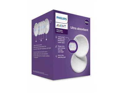 Philips Avent Vienreizējas lietošanas krūšturu ieliktnīši (100 gab.)
