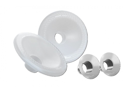 Philips Avent  Aizsargi un ieliktņi lielām krūtīm (aksesuārs Hands-free krūts piena sūknim)