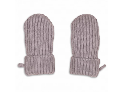 Lodger Mittens Merino vilnas bērnu cimdiņi, Rose, 0-12m