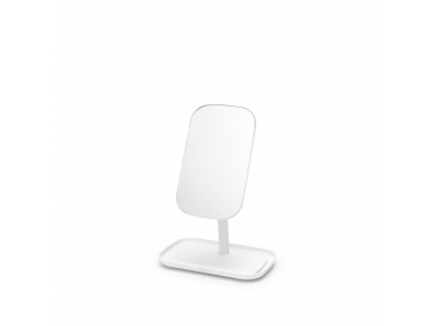 BRABANTIA ReNew spogulis ar plauktiņu, White