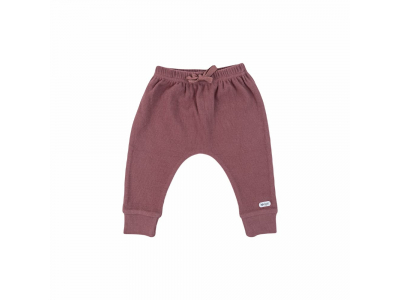 Lodger Jogger mazuļu legingi Nomad Rib, Rosewood 68cm