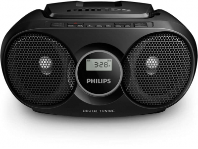 PHILIPS CD magnetola (melna)