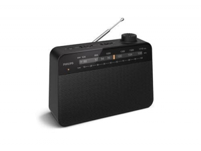 PHILIPS portatīvais radio, melns
