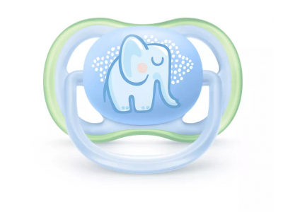 Philips Avent māneklītis Ultra Air Deco, blue elephant, 0-6M (1 gab), zēnu