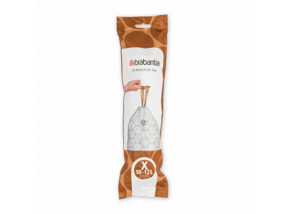 BRABANTIA atkritumu tvertņu maisiņi, 10-12 l, (X), 20 gab