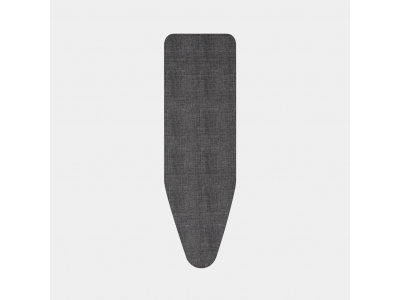 BRABANTIA gludināmā dēļa pārvalks, 124x38 cm, Denim Black (B) 4mm+ 4mm filcis