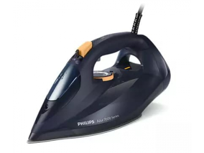 PHILIPS 7000  sērijas Tvaika gludeklis, zila/dzeltena